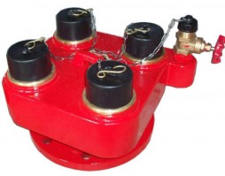 HỌNG TIẾP NƯỚC CHỮA CHÁY 4 CỬA